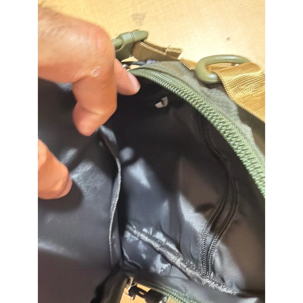 Viesen Tactical Sling Bag Olive Gr Tan Outdoor Crossbody Backpack Hiking Utility